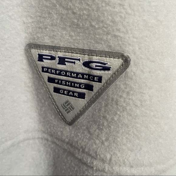 NWT Columbia Oversize Fleece Pullover Sweater Jacket Grey/White Size XXL - Picture 10 of 16